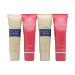 Laura Biagiotti Confezione Regalo 2 X 50ml Aqua Di Roma Lozione Corpo + 2 X 50ml Due Donna Lozione Corpo