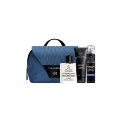 Collistar - Cofanetto Uomo - Dopobarba Pelli Sensibili 100 Ml + Gel Doccia Tonificante 100 Ml + Schiuma Da Barba Pelli Sensibili 75 Ml + Trousse Viaggio Piquadro