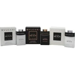 Bulgari Bvlgari Man Pocket Spray Collection Confezione Regalo 15ml EDT Man + 15ml EDT Man Extreme + 15ml EDP Man In Black
