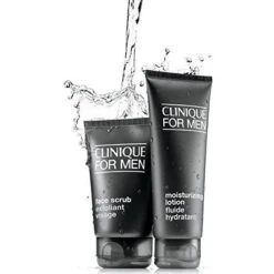 Clinique For Men Smooth And Improve Confezione Regalo 100 Ml Scrub Viso + 100 Ml Lozione Idratante