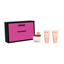 Dsquared2 - Cofanetto She Wood Set - Eau De Parfum 30 Ml + Body Wash 30 Ml + Body Lotion 30 Ml
