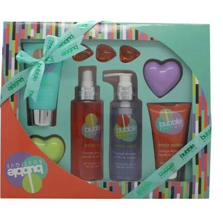Style & Grace Bubble Boutique Bath & Body Blockbuster Confezione Regalo 120ml Bagnoschiuma + 100ml Lozione Corpo + 120ml Body Mist + 45g + 100ml Body Scrub + 3 X 5g Perle 1 Style & Grace Bubble Boutique Bath & Body Blockbuster Confezione Regalo 120ml Bagnoschiuma + 100ml Lozione Corpo + 120ml Body Mist + 45g + 100ml Body Scrub + 3 X 5g Perle
