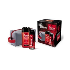 Intesa - Cofanetto Pour Homme Red Special - Gel Doccia Shampoo 250 Ml + Deodorante Intesa Sex Unisex 125 Ml + Beauty