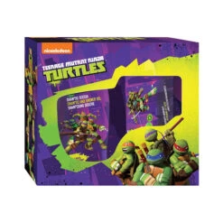 Tartarughe Ninja - Cofanetto Turtles Barth Time - Shampoo-doccia 250 Ml + Salviette 15 Pz
