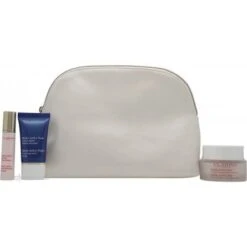 Clarins Skincare Confezione Regalo 50 Ml Crema Correttiva Prime Rughe + 10 Ml Siero + 15 Ml Night 197 Recovery Crema Notte + Borsa