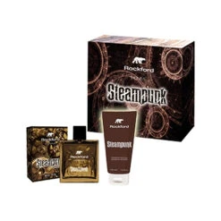 Rockford - Cofanetto Rockford Steampunk - Eau De Toilette 100 Ml + Shampoo Shower Gel 100 Ml