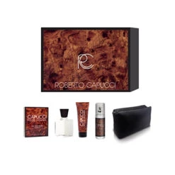Roberto Capucci - Cofanetto Capucci Uomo - Eau De Toilette 100 Ml + Shower Gel 100 Ml + Deodorante 120 Ml + Borsello