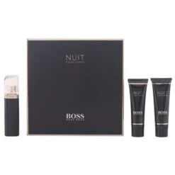 Hugo Boss Boss Nuit Pour Femme Confezione Regalo 50 Ml EDP + 50 Ml Lozione Corpo + 50 Ml Gel Doccia