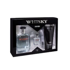 Whisky - Cofanetto Whisky Silver - Eau De Toilette 100 Ml + Shower Gel 200 Ml + Miniatura 7,5 Ml
