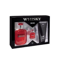 Whisky - Cofanetto Whisky Red - Eau De Toilette 100 Ml + Shower Gel 200 Ml + Miniatura 7,5 Ml