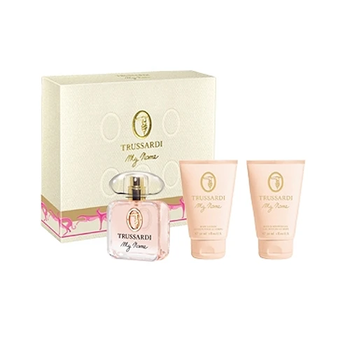 Trussardi - Cofanetto My Name Weekend Set - Eau De Parfum 30 Ml + Bath & Shower Gel 30 Ml + Body Lotion 30 Ml 1 Trussardi - Cofanetto My Name Weekend Set - Eau De Parfum 30 Ml + Bath & Shower Gel 30 Ml + Body Lotion 30 Ml
