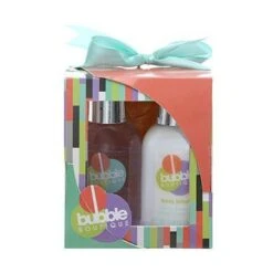Style & Grace Bubble Boutique Mini Pamper Kit Confezione Regalo 100 Ml Bagnoschiuma + 100 Ml Lozione Corpo + Esfoliante Da Doccia