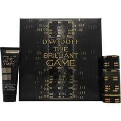 Davidoff The Brilliant Game Confezione Regalo 60ml EDT + 75ml Shampo & Bagnoschiuma