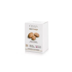 Omia - Cofanetto Ecobio Visage Essential Olio Di Argan - Crema Viso 75 Ml + Salviette Struccanti Argan 25 Xlarge Pz + Pochette Cotone