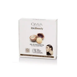 Omia - Cofanetto Ecobio Beauty Hair Set Olio Di Macadamia - Shampoo 250 Ml + Balsamo 200 Ml + Pettine Denti Larghi Per Condizionare + Beauty Case