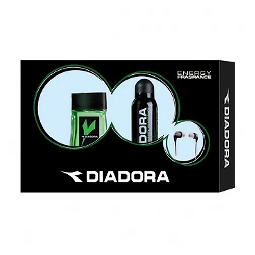 Diadora - Cofanetto Green - After Shave 100 Ml + Deodorante 150 Ml + Gadget 1 Diadora - Cofanetto Green - After Shave 100 Ml + Deodorante 150 Ml + Gadget