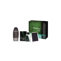 Patrichs Cofanetto Noir Musk - After Shave Disastucciato 75 Ml + Doccia Schiuma 250 Ml + Taccuino