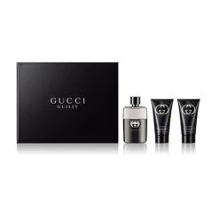 Gucci Cofanetto Gucci Guilty Uomo - Eau De Toilette 50 Ml + Balsamo Dopobarba 50 Ml + Gel Doccia 50 Ml