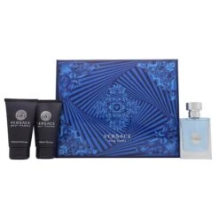 Versace Pour Homme Confezione Regalo 50ml EDT + 50ml Shampoo Profumato + 50ml Gel Doccia Profumato