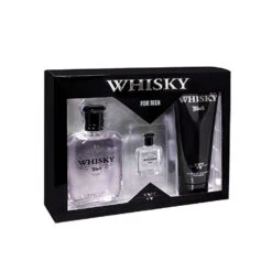 Whisky Cofanetto Whisky Black Eau De Toilette 100 Ml + Shower Gel 200 Ml + Miniatura 7,5 Ml