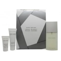 Issey Miyake L'Eau D'Issey Pour Homme Confezione Regalo 125ml EDT + 75ml Gel Doccia + 30ml Balsamo Dopobarba