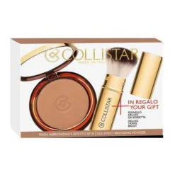 Collistar Cofanetto Terra Abbronnzante Effetto Seta 7 Bali + Pennello Da Borsetta