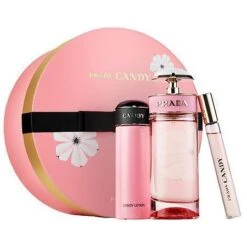 Prada - Candy Florale Confezione Regalo 80 Ml EDT + 75 Ml Lozione Corpo + 10 Ml Roll On