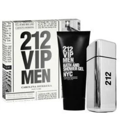 Carolina Herrera - 212 VIP Uomo Confezione Regalo 50 Ml EDT + 75 Ml Gel Doccia