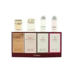 Cartier - Miniatures Confezione Regalo 5 Ml EDT Eau De Cartier + 6 Ml EDP Baiser Vole + 4 Ml EDP La Panthere Legere + 6 Ml EDP La Panthere