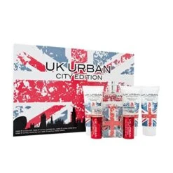Jigsaw - UK Urban City Edition Confezione Regalo 100 Ml EDT + 100 Ml Gel Da Barba + 100 Ml Balsamo Dopobarba + 100 Ml Gel Doccia + 2 X 20 Ml Spray Da Viaggio
