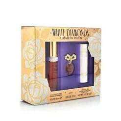 Elizabeth Taylor - White Diamonds Confezione Regalo 30 Ml EDT + 3.7 Ml Parfum + 28 G Talco Corpo Satinato