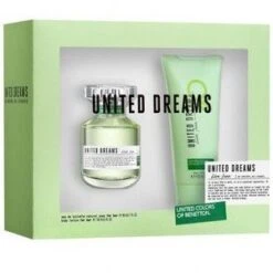 Benetton - United Dreams Live Free Confezione Regalo 80 Ml EDT + 100 Ml Lozione Corpo