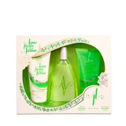 Instituto Espanol - Agua Fresca De Azahar Aire De Sevilla Confezione Regalo 150 Ml EDT Spray + 150 Ml Gel Esfoliante + 150 Ml Crema Corpo