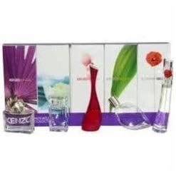 Kenzo - Miniatures For Women Confezione Regalo 5 Ml L'eau Par EDT Splash + 4 Ml Amour EDP Splash + 3.5 Ml Parfum D'Ete EDP Splash + 4 Ml Flower EDP Splash + 5 Ml Jungle EDP Splash