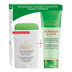 Collistar Cofanetto S.o.s Zone Critiche Stick Rassodante 75 Ml + Crema Snellente Alta Definizione 100 Ml