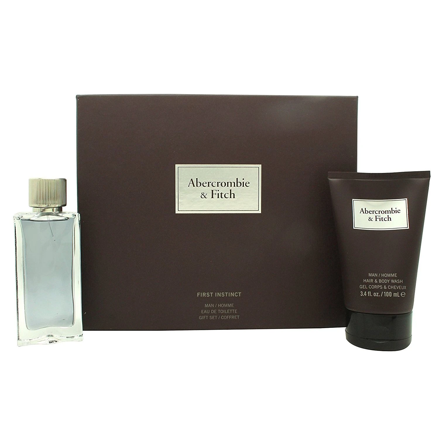 Abercrombie & Fitch - First Instinct Confezione Regalo 50 Ml EDT + 100 Ml Bagnoschiuma 1 Abercrombie & Fitch - First Instinct Confezione Regalo 50 Ml EDT + 100 Ml Bagnoschiuma