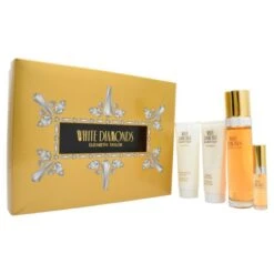 Elizabeth Taylor - White Diamonds Confezione Regalo 100 Ml EDT + 100 Ml Lozione Corpo + 100 Ml Gel Doccia + 15 Ml EDP