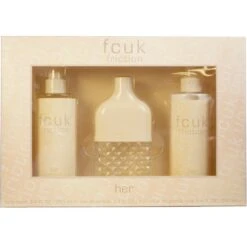 FCUK - Friction Her Confezione Regalo100 Ml EDT 250 Ml Lozione Corpo + 250 Ml Profumo Corpo