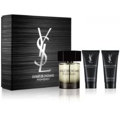 Yves Saint Laurent - La Nuit De L'Homme Confezione Regalo 100 Ml EDT + 50 Ml Gel Doccia + 50 Ml Balsamo Dopobarba