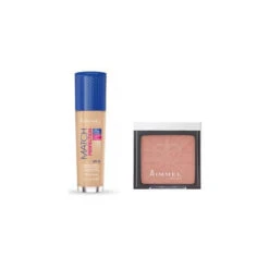 Rimmel Cofanetto Match Perfection Fondotinta Liquido 400 + Blush 220