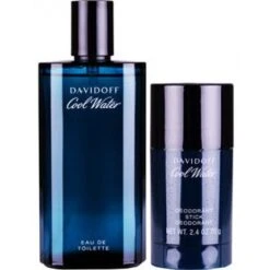 Davidoff - Cool Water Confezione Regalo 125 Ml EDT + 70 G Deodorante Stick