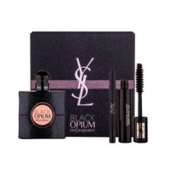 Yves Saint Laurent - Black Opium Confezione Regalo 50 Ml EDP + 0.8 G Matita Occhi + 2 Ml Mascara Effetto Ciglia Finte