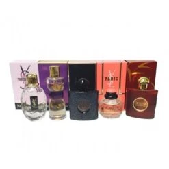 Yves Saint Laurent - Miniature Femme Reno Confezione Regalo 7.5 Ml Parisienne EDP + 7.5 Ml Manifesto EDP + 7.5 Ml Black Opium EDT + 7.5 Ml Paris EDT + 7.5 Ml Opium EDT