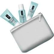 Clinique Anti-Blemish Solutions Concern Kit Black Head Confezione Regalo 30 Ml Detergente Gel + 15 Ml Maschera Detergente Controllo Oliosità + 3 Ml Gel Purificante