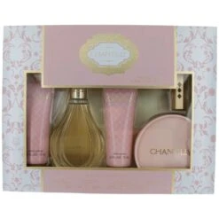 Dana Chantilly Confezione Regalo 90 Ml EDT + 52.5 G Borotalco + 75 Ml Lozione Corpo + 75 Ml Gel Doccia