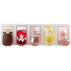 Nina Ricci Femme Miniature Coffret Confezione Regalo 5 X 4 Ml - Ricci L'Extase Edp + Nina Edt + Mademoiselle Edp + L'air De Temps Edt + Nina L'Eau Edt