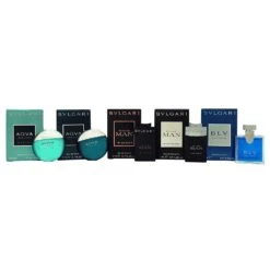 Bulgari Men Miniature Collection Confezione Regalo 4 X 5ml EDT + 5ml EDP