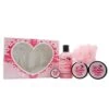 I Love... The Little Box Of Love Strawberry And Cream Confezione Regalo 250 Ml Crema Per Bagno E Doccia + 50 Ml Burro Corpo + 50 Ml Sugar Scrub + 15 Ml Burrocacao