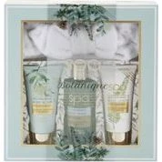 Style & Grace Spa Botanique Calming Collection Confezione Regalo 200 Ml Sapone Mani + 70 Ml Lozione Corpo + 70 Ml Scrub Corpo + Fascia Capelli