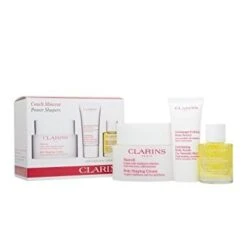 Clarins Confezione Regalo 200 Ml Crema Rassodante Corpo + 30 Ml Scrub Corpo + 30 Ml Olio Per Il Corpo